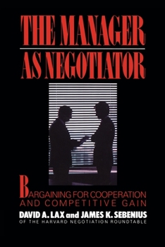 Paperback Manager as Negotiator Book