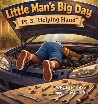 Paperback Little Man's Big Day Pt. 3 "Helping Hand" [Large Print] Book