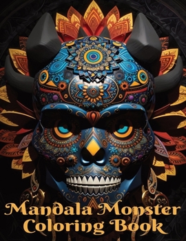 Paperback Monster Mandala: Coloring book