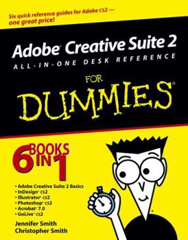 Paperback Adobe Creative Suite 2 All-In-One Desk Reference for Dummies Book