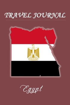Travel Journal | Egypt | 50 Half Blank Pages |
