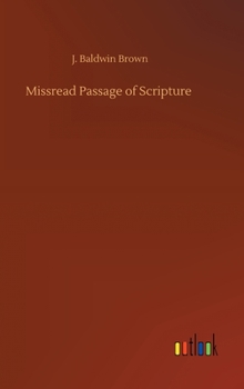 Hardcover Missread Passage of Scripture Book