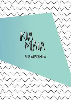 Paperback Kia M&#257;ia - Aku Whakamiha: Kids Mini Gratitude Journal [Maori] Book