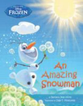 Paperback Disney Frozen An Amazing Snowman Book