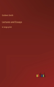 Hardcover Lectures and Essays: in large print Book