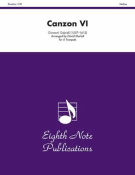 Paperback Canzon VI: Score & Parts Book