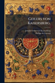 Paperback Geilers von Kaisersberg. [German] Book