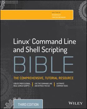 Paperback Linux Command Line and Shell Scripting Bible Book