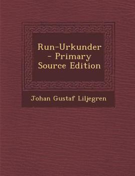 Paperback Run-Urkunder [Swedish] Book