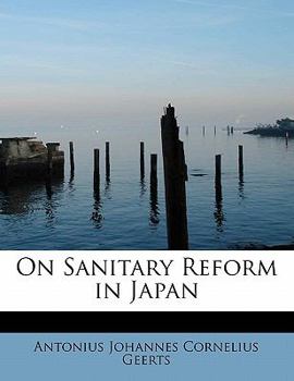 Paperback On Sanitary Reform in Japan Book