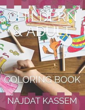 Paperback Children & Adult's: Coloring Book