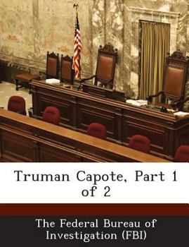 Paperback Truman Capote, Part 1 of 2 Book