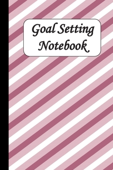 Paperback Goal Setting Notebook: Vision Board Journal Book