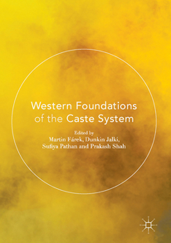 Hardcover Western Foundations of the Caste System Book