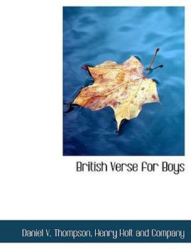 British Verse for Boys