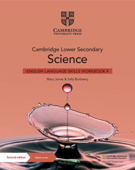 Paperback Cambridge Lower Secondary Science English Language Skills Workbook 9 with Digital Access (1 Year) Book