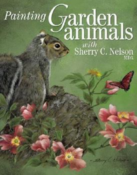 Paperback Painting Garden Animals Book