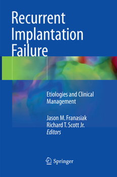 Paperback Recurrent Implantation Failure: Etiologies and Clinical Management Book