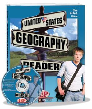 Spiral-bound US Geography Reader Book