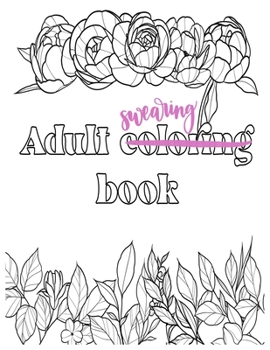 Paperback Adult swearing (coloring) book