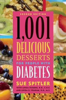 Paperback 1,001 Delicious Desserts for People with Diabetes Book