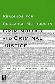 Paperback Readings for Research Methods In Criminology and Criminal Justice Book