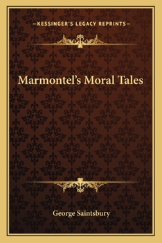 Paperback Marmontel's Moral Tales Book
