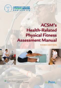 Paperback ACSM's Health-Related Physical Fitness Assessment Manual Book