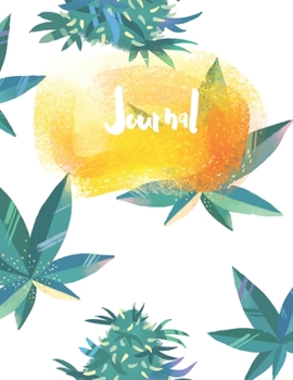 Marijuana Journal Weed Lovers Notebook: 8.5X11 Wide Ruled Notebook Vol 10