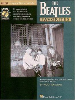 Paperback The Beatles Favorites [With CD] Book