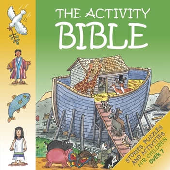 Paperback Activity Bible Over 7's Book