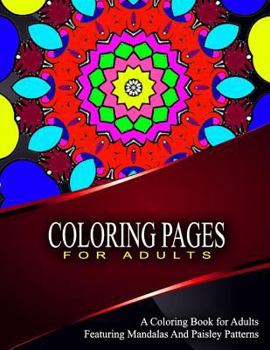 Paperback COLORING PAGES FOR ADULTS - Vol.7: adult coloring pages Book