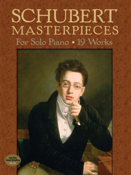 Paperback Schubert Masterpieces for Solo Piano: 19 Works Book