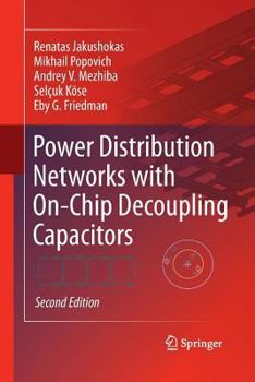 Paperback Power Distribution Networks with On-Chip Decoupling Capacitors Book