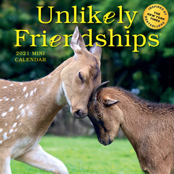 2021 Unlikely Friendships Mini Wall Calendar