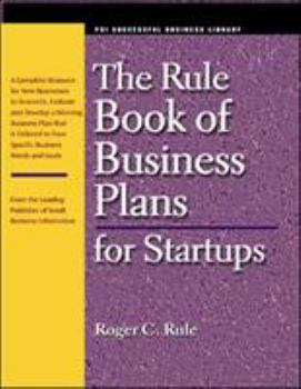 Paperback Rule Book Business Plans for Startups Book