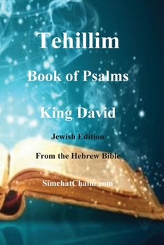 Paperback Tehillim - Book of Psalms - Hebrew Bible [Large Print] Book
