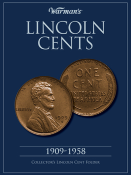 Hardcover Lincoln Cents 1909-1958 Collector's Folder Book