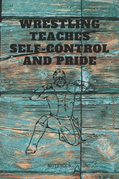 Notebook: Wrestling Sport Sumo Wrestler Training Planner / Organizer / Lined Notebook (6" x 9")