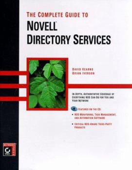 Hardcover The Complete Guide to Novell Directory Services Book