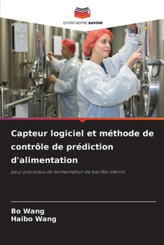 Paperback Capteur logiciel et méthode de contrôle de prédiction d'alimentation [French] Book