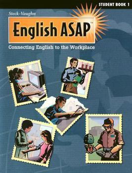 Paperback Steck-Vaughn English ASAP: Student Workbook (Level 1) Book