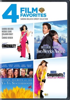 DVD 4 Film Favorites: Sandra Bullock Comedy Book