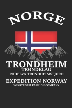 Paperback Wikstroem - Notes: Norway Expedition Trondheim - Notebook 6x9 checkered Book