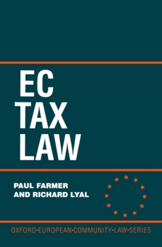 Hardcover EC Tax Law Book
