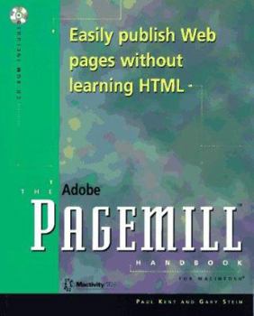 Paperback The Adobe Pagemill Handbook Book