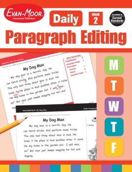 Paperback Daily Paragraph Editing, Grade 2 Teacher Edition Book