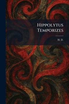 Paperback Hippolytus Temporizes Book