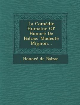 Modeste Mignon - Book #5 of the La Comédie Humaine