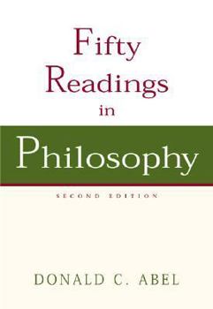 Paperback Fifty Readings in Philosophy Book